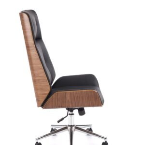 Kontoritool WEBSTER, pähklipuu / must