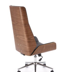 Kontoritool WEBSTER, pähklipuu / must