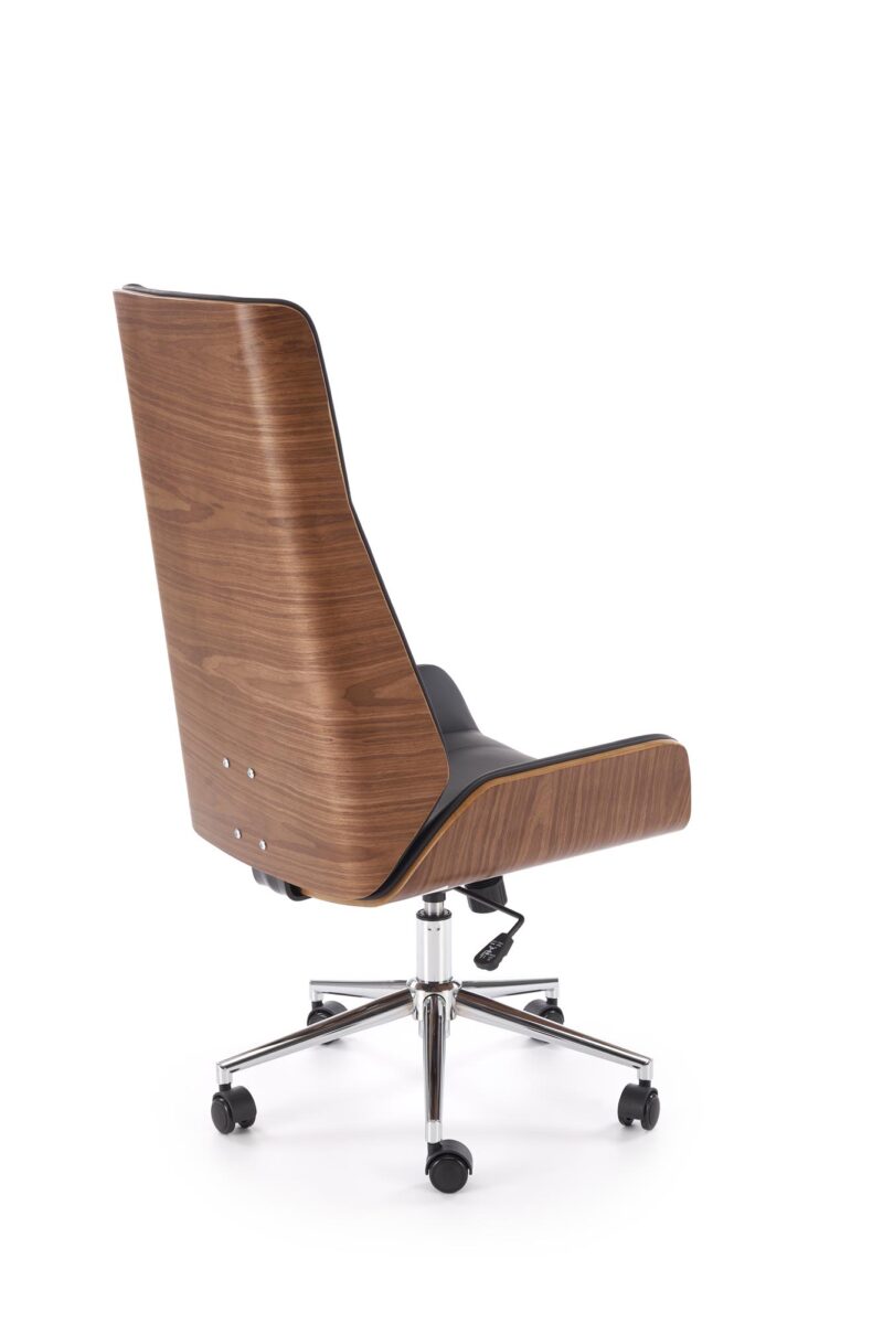 Kontoritool WEBSTER, pähklipuu / must