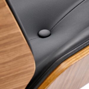 Kontoritool WEBSTER, pähklipuu / must