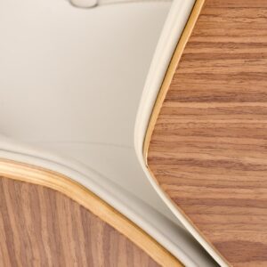 Kontoritool WEBSTER, pähklipuu/pruun