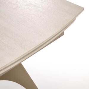 5905248135512_10 Pikendatav Söögilaud SALVIR, travertiin / cashmere