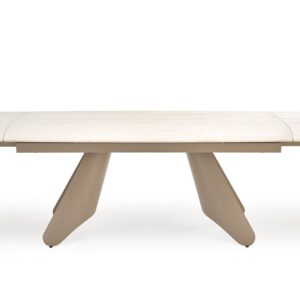 5905248135512_12 Pikendatav Söögilaud SALVIR, travertiin / cashmere