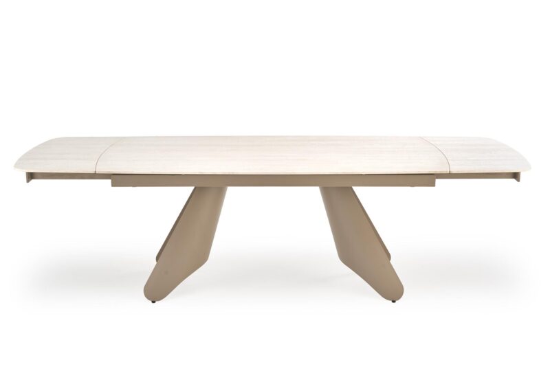 5905248135512_12 Pikendatav Söögilaud SALVIR, travertiin / cashmere