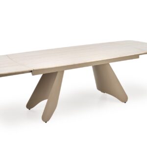 5905248135512_13 Pikendatav Söögilaud SALVIR, travertiin / cashmere