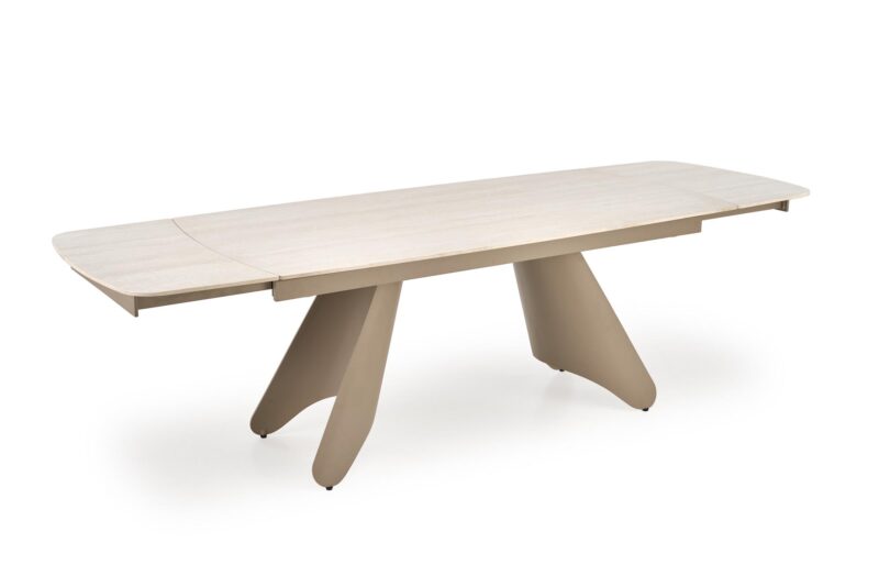 5905248135512_13 Pikendatav Söögilaud SALVIR, travertiin / cashmere