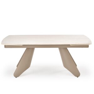 5905248135512_16 Pikendatav Söögilaud SALVIR, travertiin / cashmere