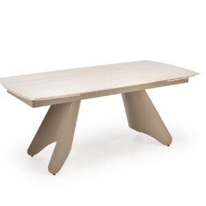 5905248135512_17 Pikendatav Söögilaud SALVIR, travertiin / cashmere