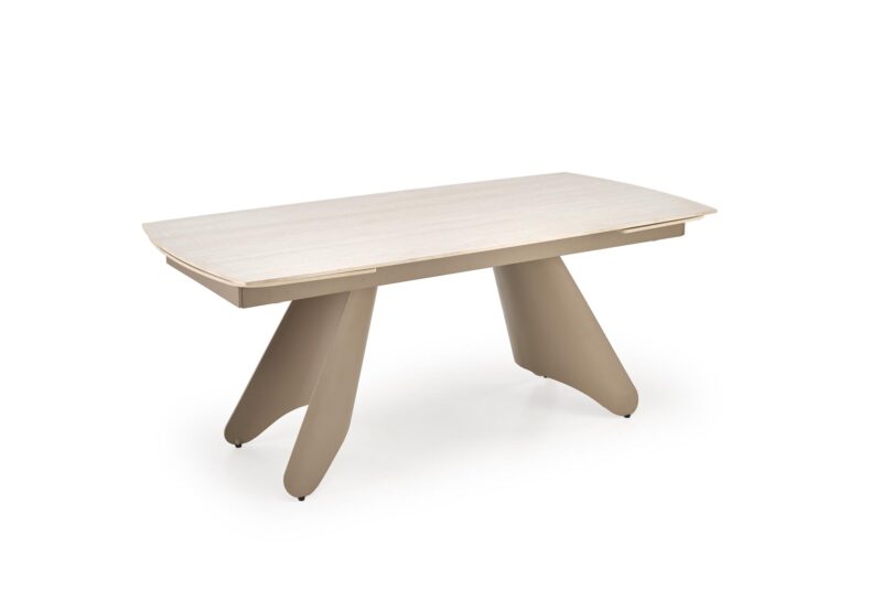 5905248135512_17 Pikendatav Söögilaud SALVIR, travertiin / cashmere