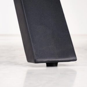 5905248135529_15 Pikendatav Söögilaud PLAVEN, valge marmor / must