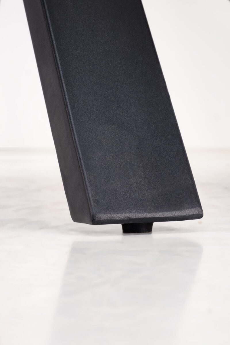 5905248135529_15 Pikendatav Söögilaud PLAVEN, valge marmor / must