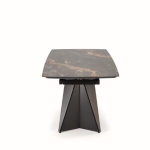 Pikendatav Söögilaud ARMARIO, must marmor / must