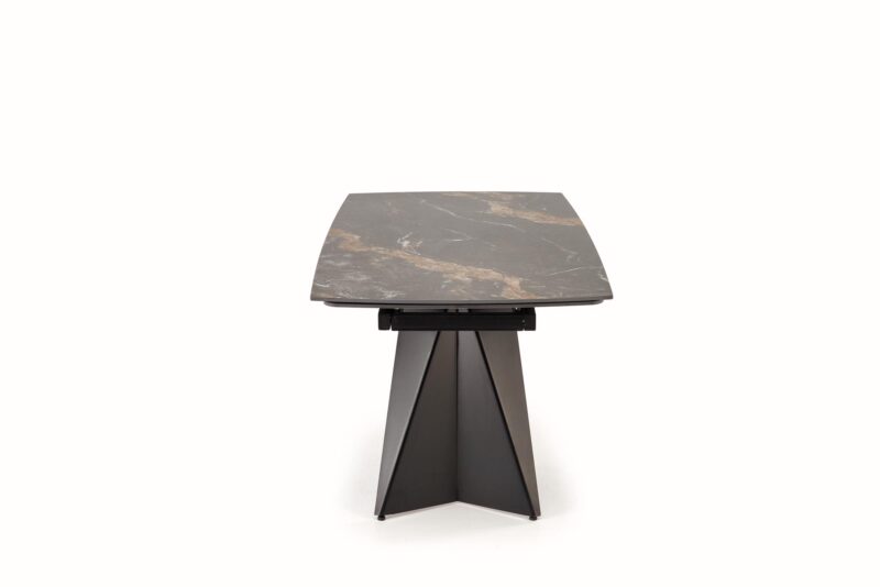 Pikendatav Söögilaud ARMARIO, must marmor / must