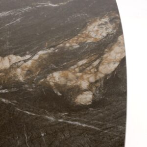 Pikendatav Söögilaud ARMARIO, must marmor / must