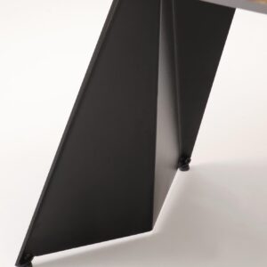 Pikendatav Söögilaud ARMARIO, must marmor / must