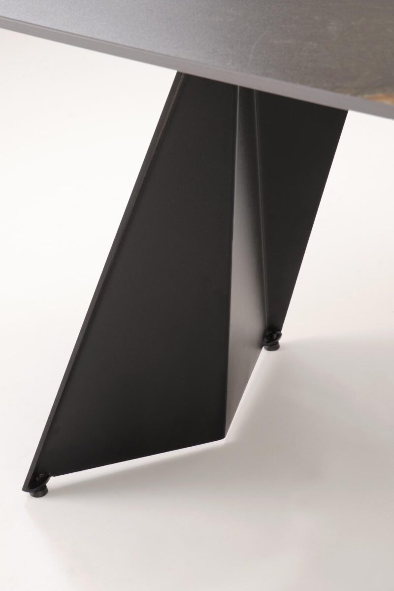 Pikendatav Söögilaud ARMARIO, must marmor / must