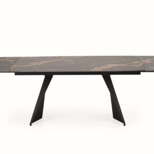 Pikendatav Söögilaud ARMARIO, must marmor / must