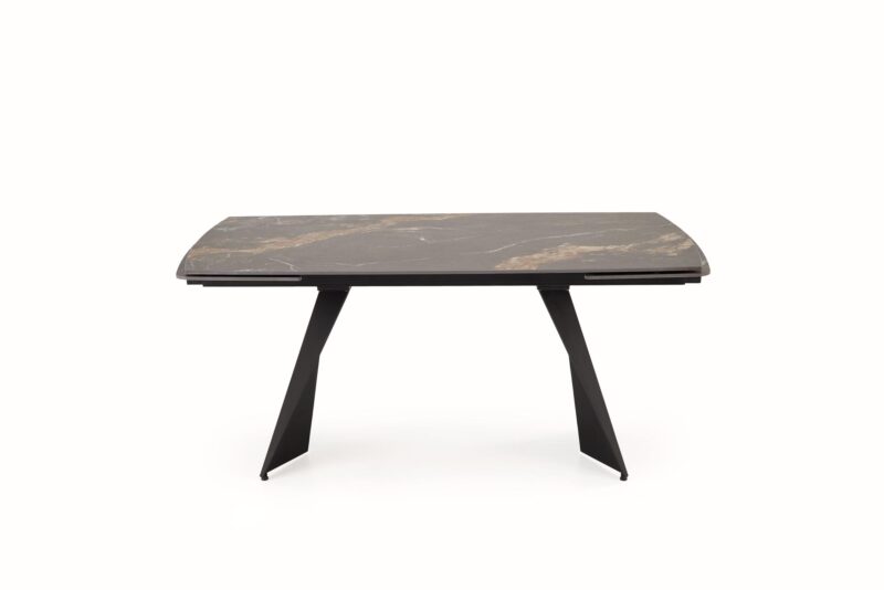 Pikendatav Söögilaud ARMARIO, must marmor / must