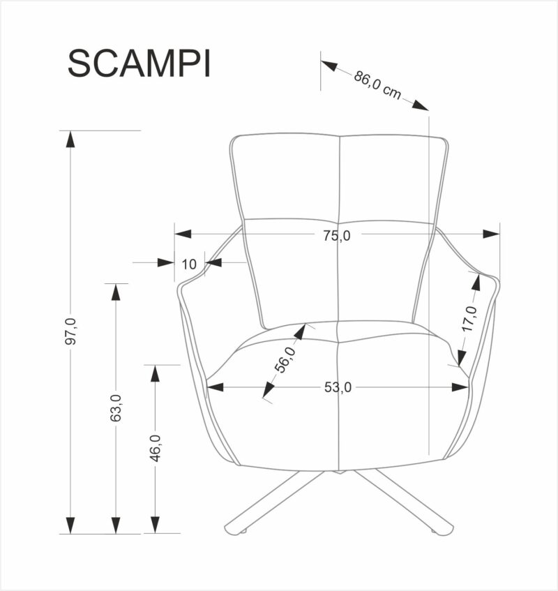 Tugitool SCAMOR, pöörlev
