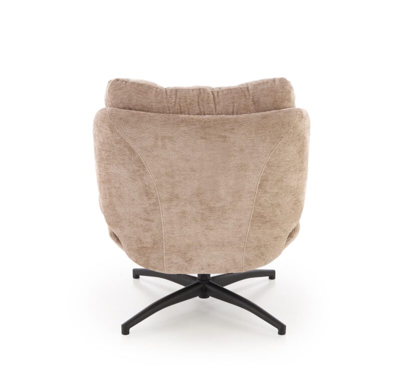 Pöörlev tugitool PESTA, tumba, beež