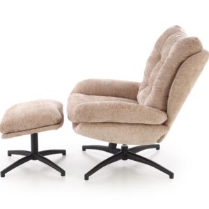 Pöörlev tugitool PESTA, tumba, beež