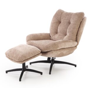 Pöörlev tugitool PESTA, tumba, beež