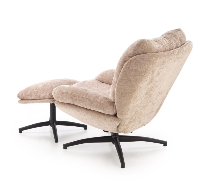 Pöörlev tugitool PESTA, tumba, beež