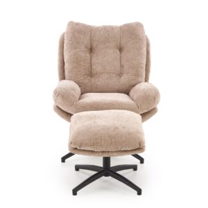 Pöörlev tugitool PESTA, tumba, beež