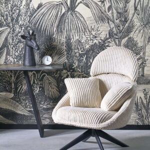 Pöörlev tugitool MERRIN 2, kreemjas