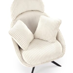 Pöörlev tugitool MERRIN 2, kreemjas