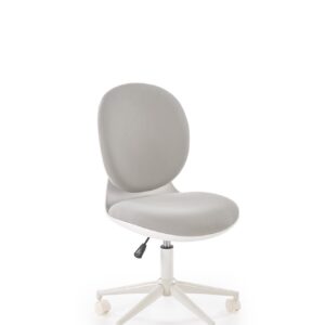 Kontoritool lastele ORLION 2, valge / helehall