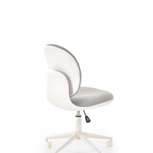 Kontoritool lastele ORLION 2, valge / helehall