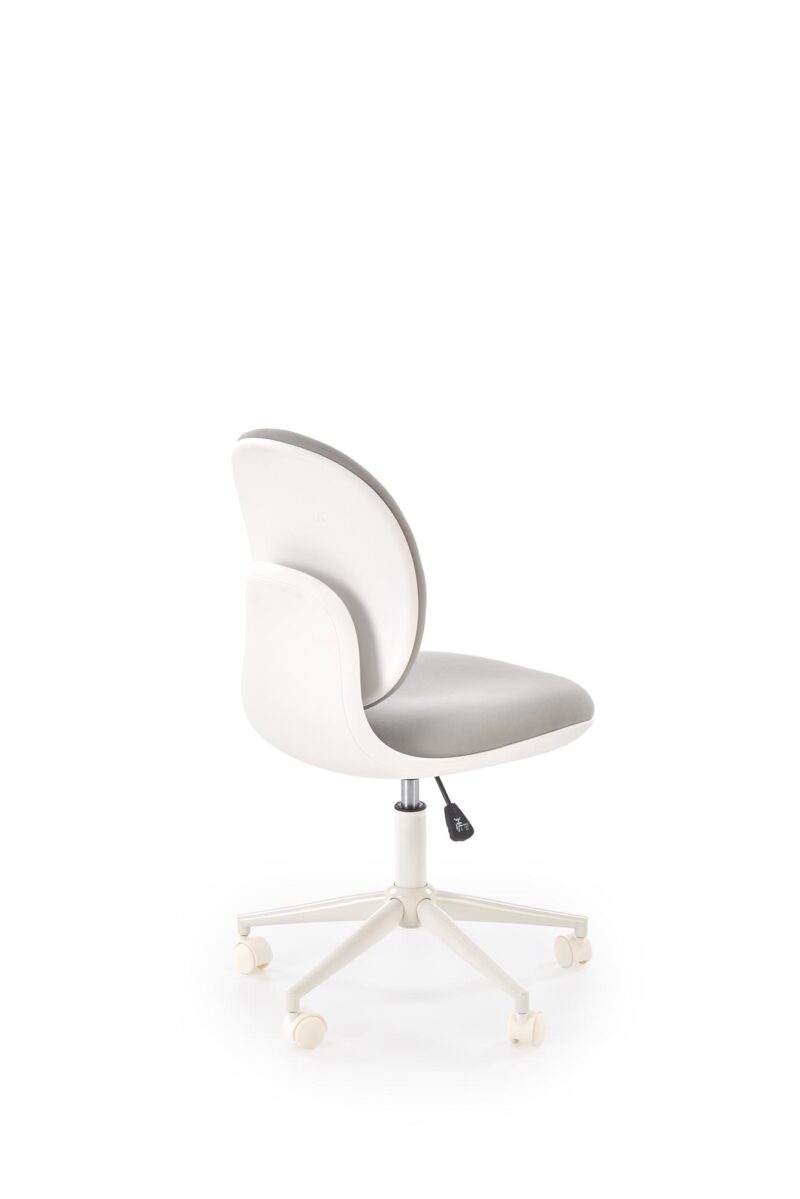 Kontoritool lastele ORLION 2, valge / helehall