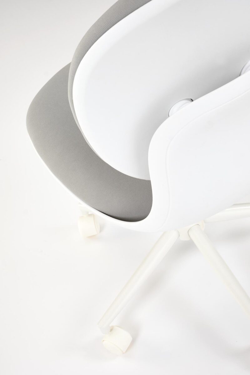 Kontoritool lastele ORLION 2, valge / helehall