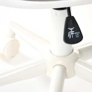 Kontoritool lastele ORLION 2, valge / helehall