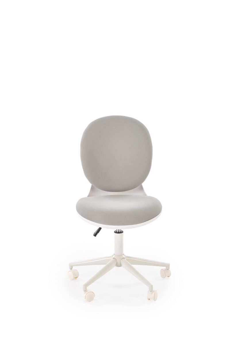 Kontoritool lastele ORLION 2, valge / helehall