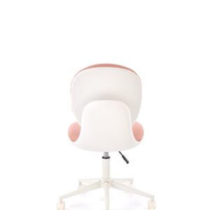 Kontoritool ORION, valge / heleroosa