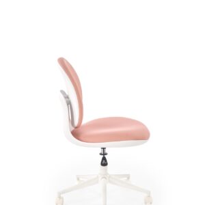 Kontoritool ORION, valge / heleroosa