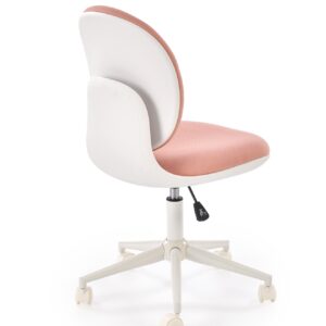 Kontoritool ORION, valge / heleroosa