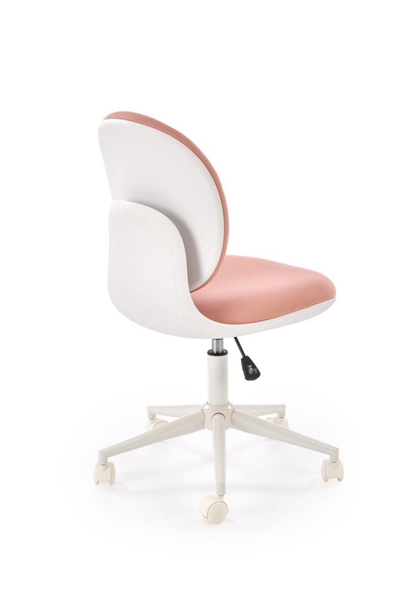 Kontoritool ORION, valge / heleroosa