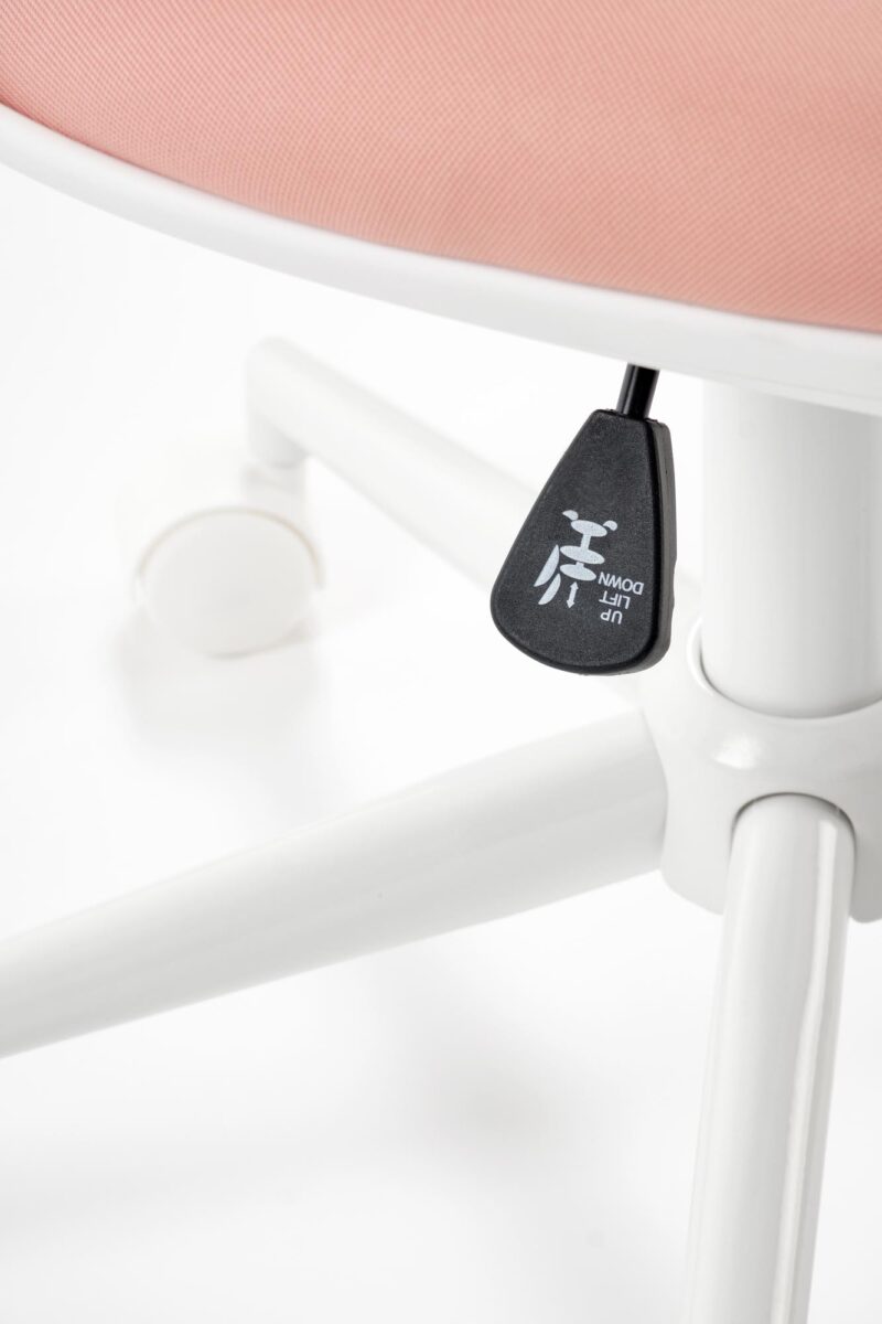 Kontoritool ORION, valge / heleroosa