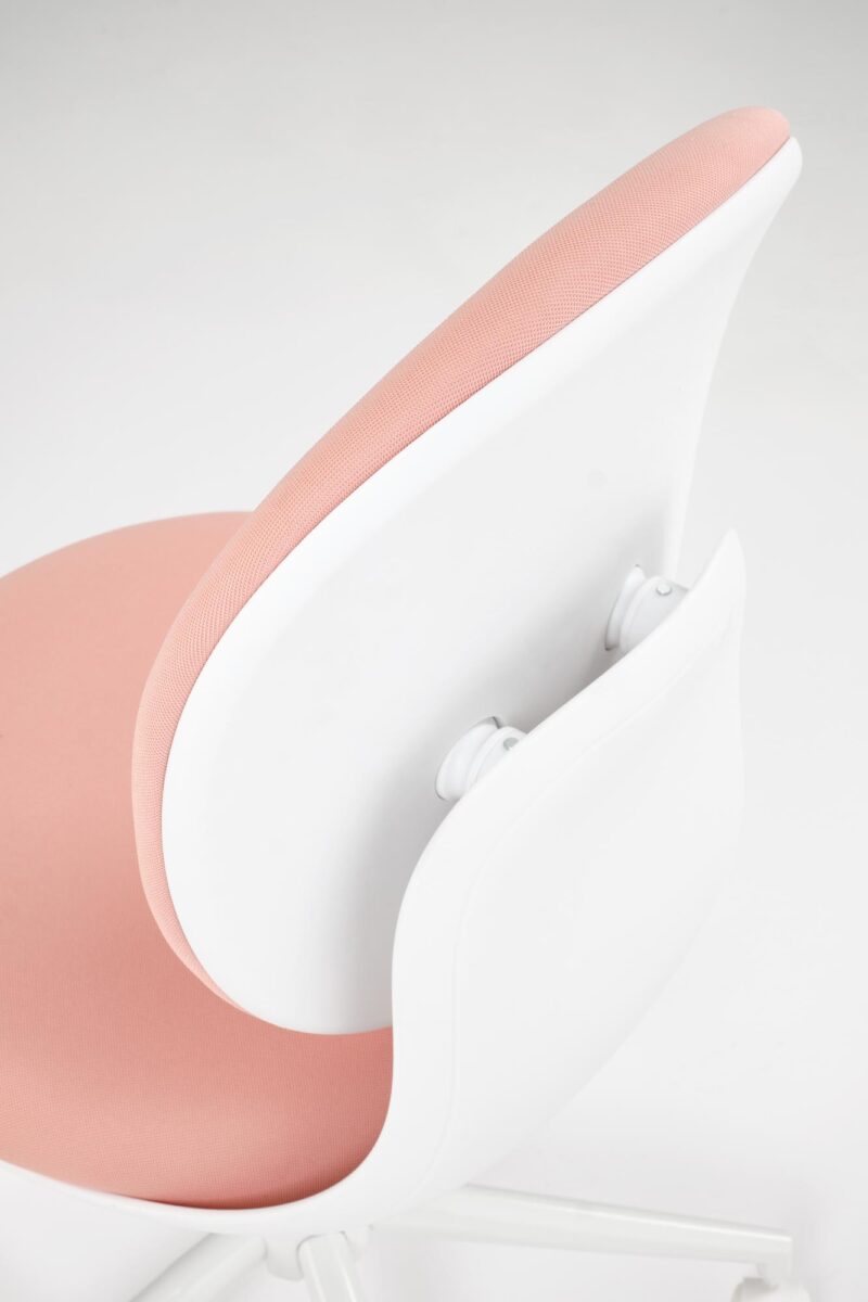 Kontoritool ORION, valge / heleroosa