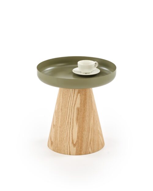 Kohvilaud GINA, naturaalne / roheline