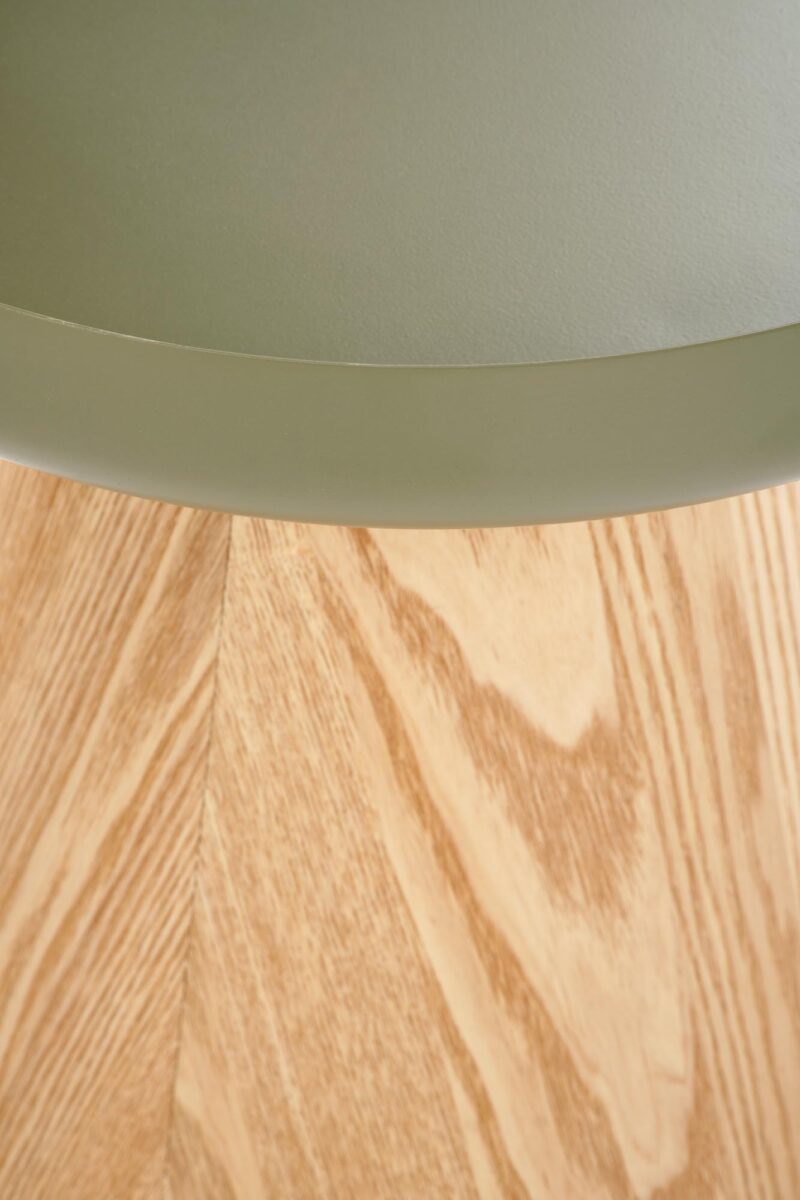 Kohvilaud GINA, naturaalne / roheline