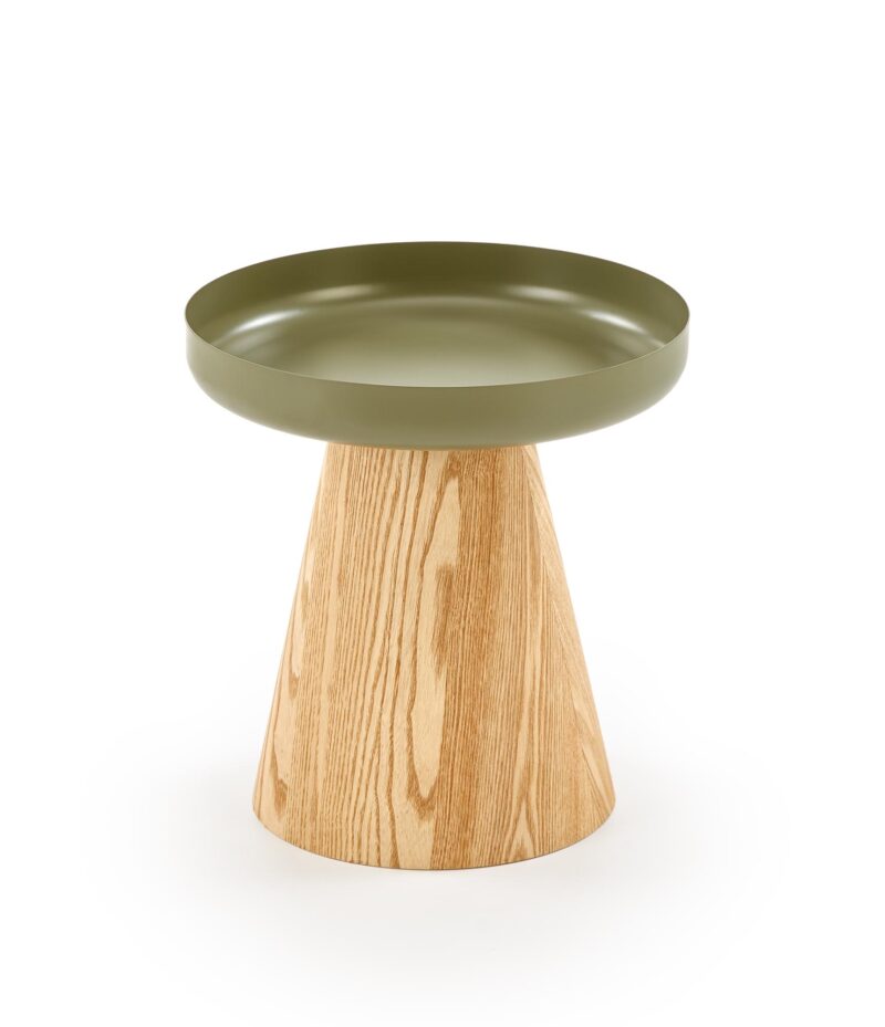 Kohvilaud GINA, naturaalne / roheline