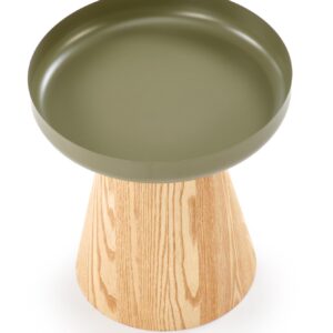 Kohvilaud GINA, naturaalne / roheline