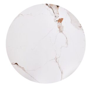 Kohvilaud BELRIA,  pähkel / valge marmor