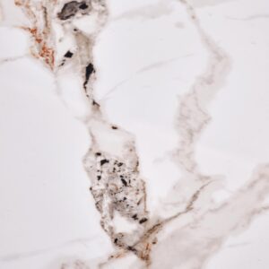 Kohvilaud BELRIA,  pähkel / valge marmor