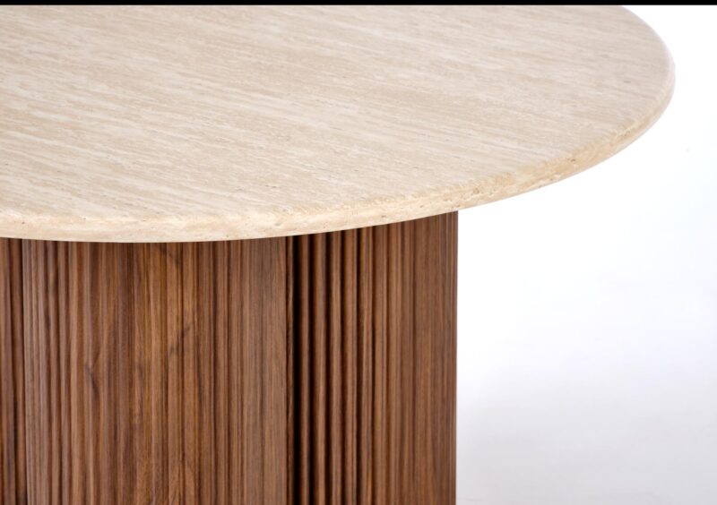 Kohvilaud DOROTEA, travertiin / pähkel