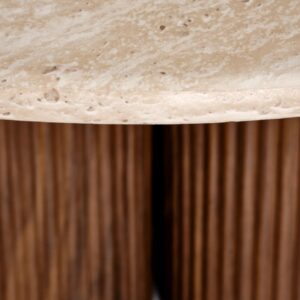 Kohvilaud DOROTEA, travertiin / pähkel